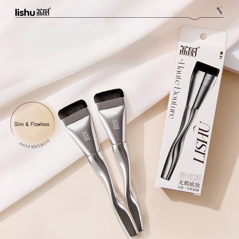 Lishu Flawless Flat Head Foundation Makeup Brush T4946
