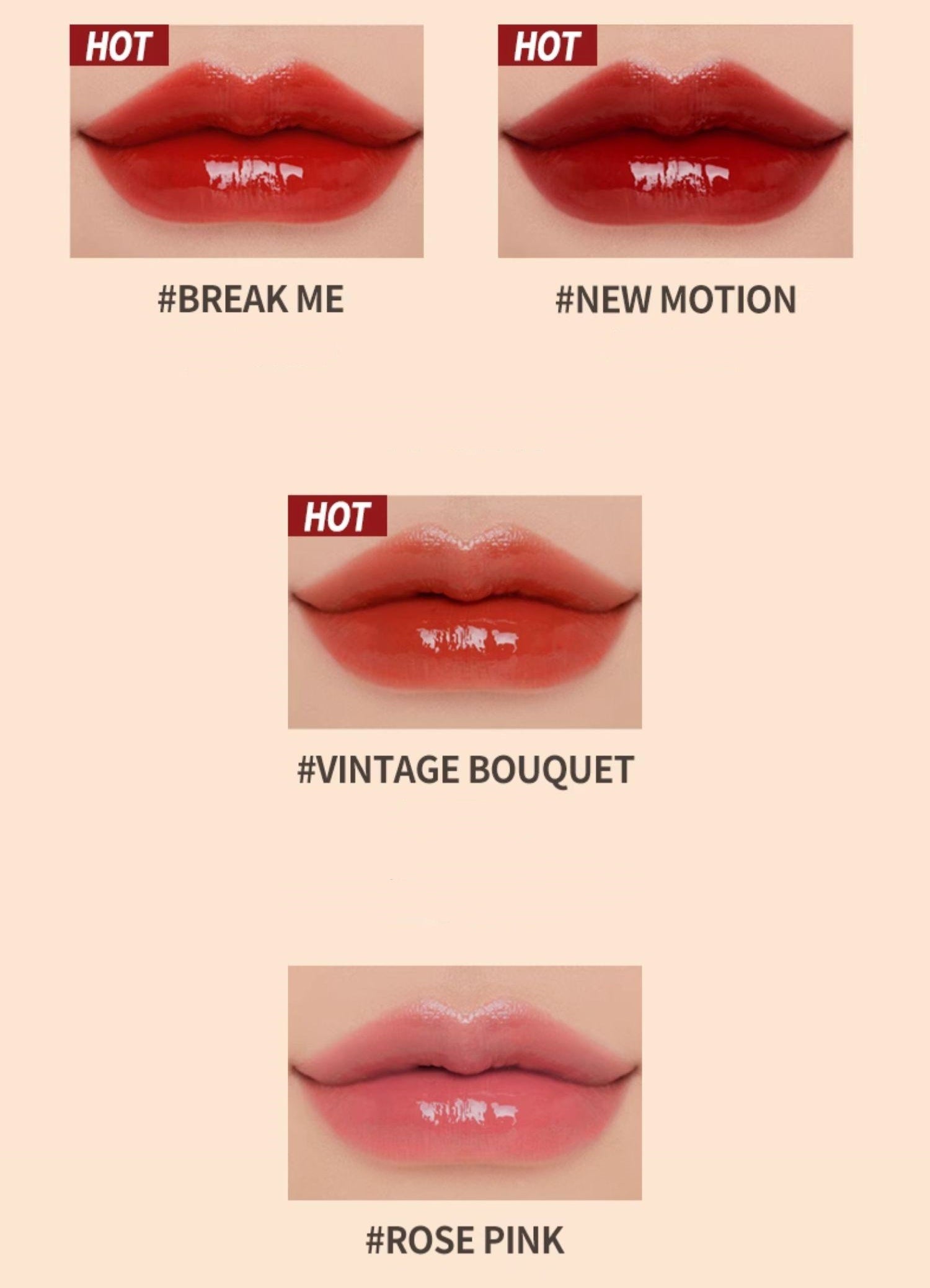 3CE Juice Mirror Lip Glaze T4892
