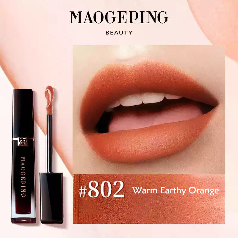 MAOGEPING Zero Burden Airy Matte Lip Glaze T4135