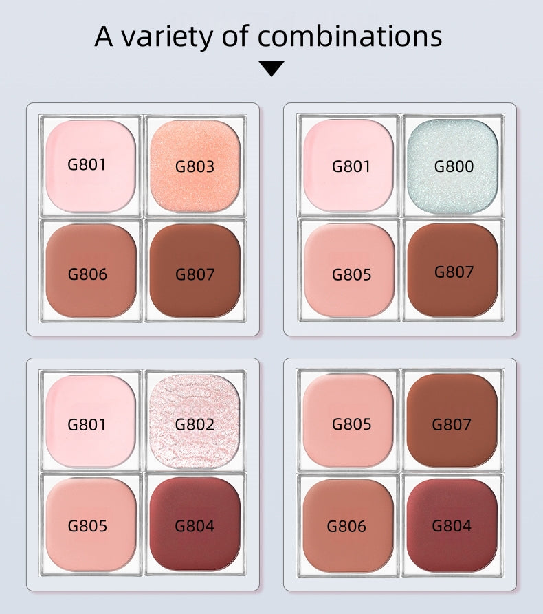 QianYan X Freya86 Good Luck From Snake DIY Eyeshadow Palette T4422