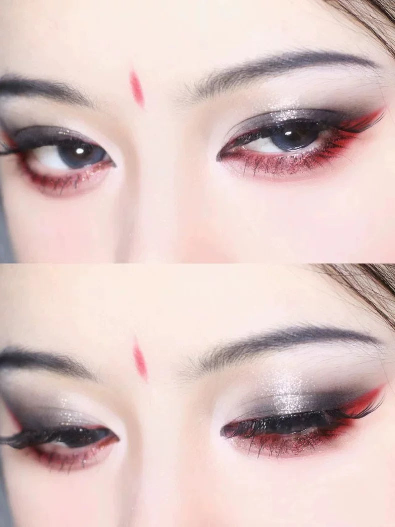 SUET NEI Gothic Style 6 Colors Eyeshadow Palette T4082