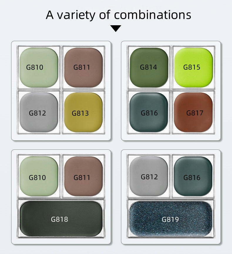 QianYan X Freya86 Good Luck From Snake DIY Eyeshadow Palette T4422