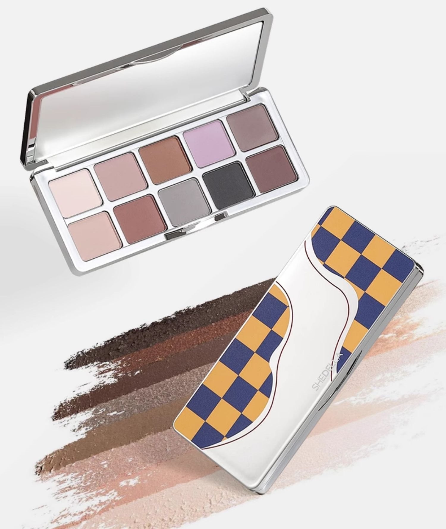 SheDella Checkerboard 10-color Eyeshadow Palette T4449