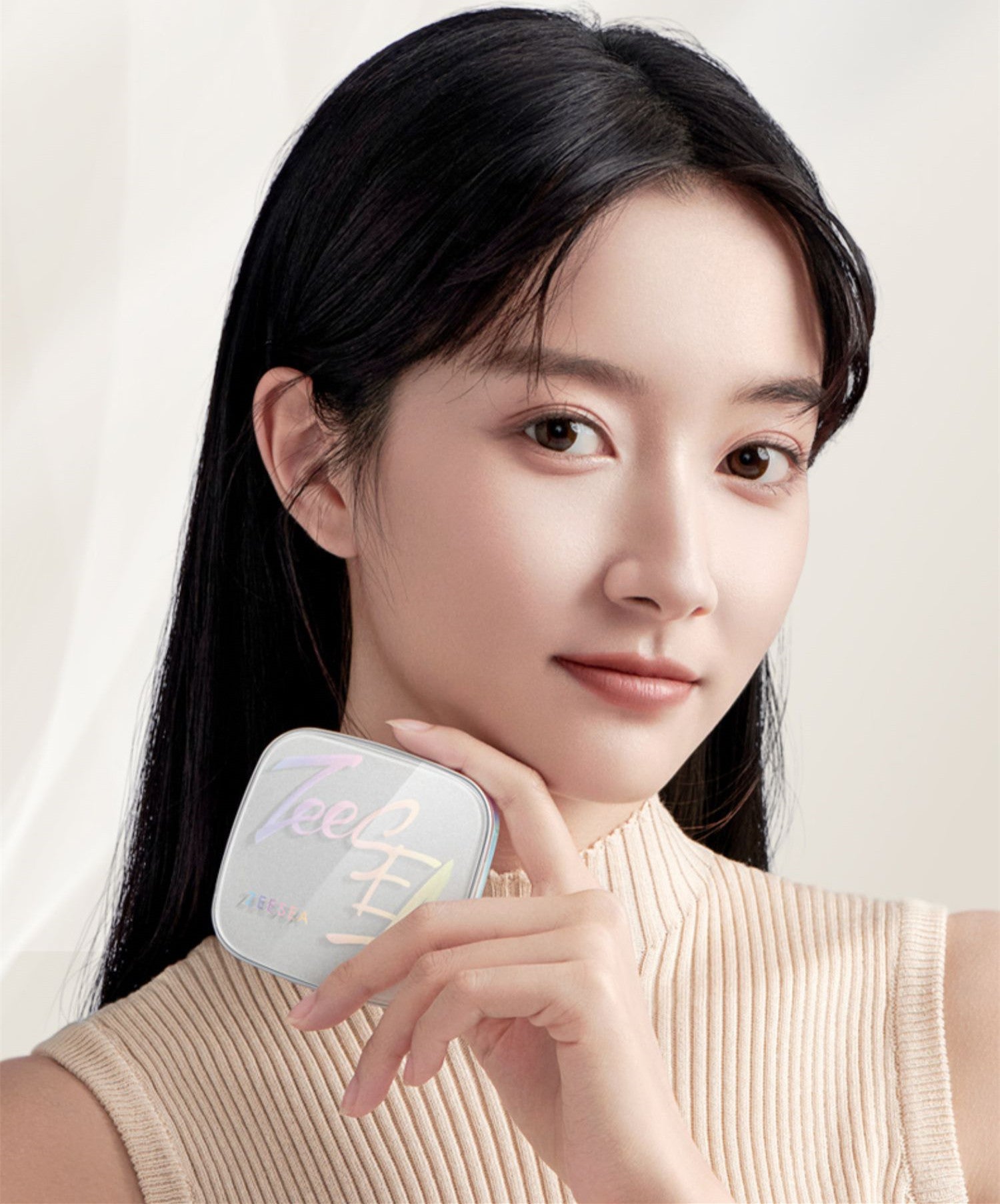 ZEESEA Oil Control Matte & Shimmer Transparent Pressed Powder T3245