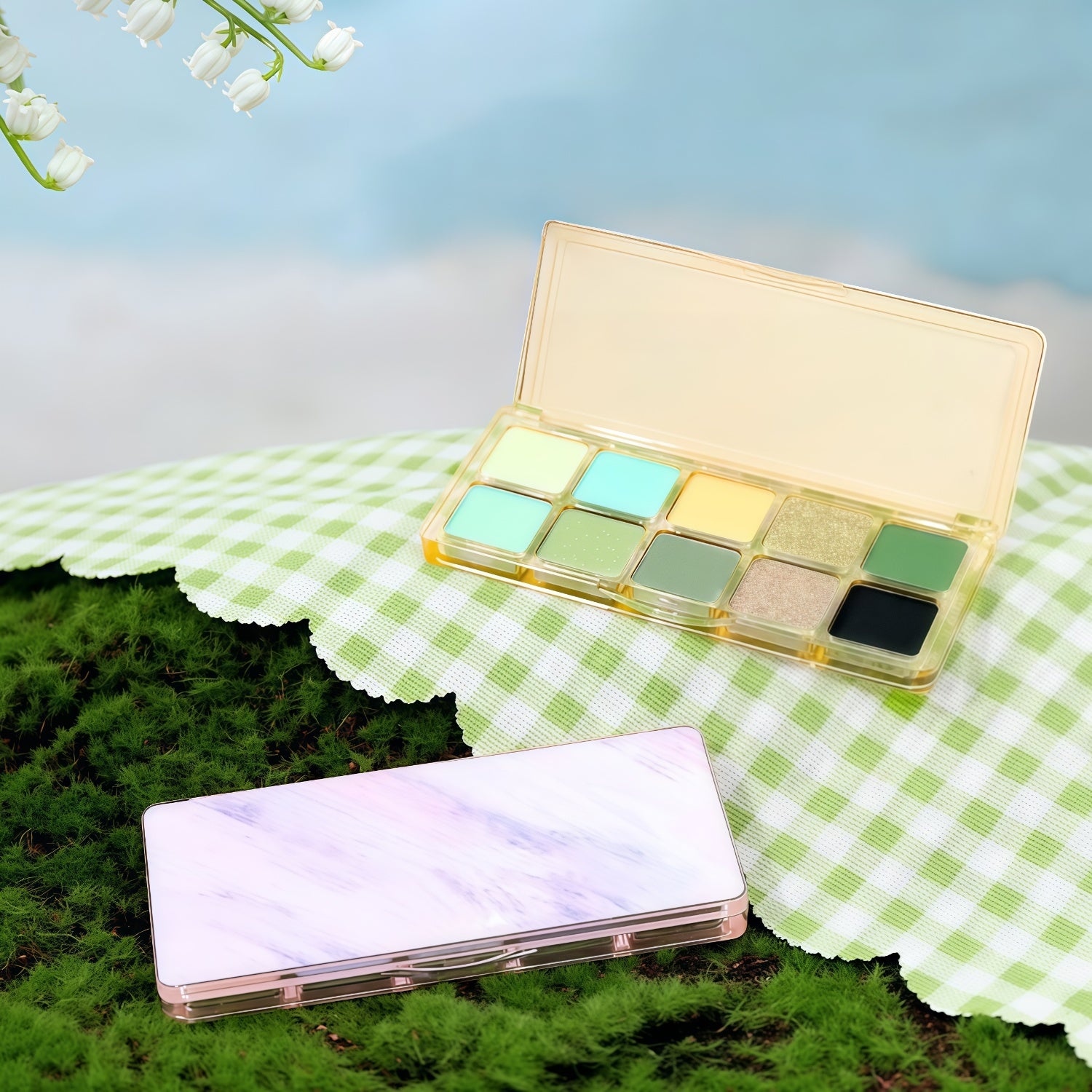 SheDella Spring Breath 10-color Eyeshadow Palette T4450
