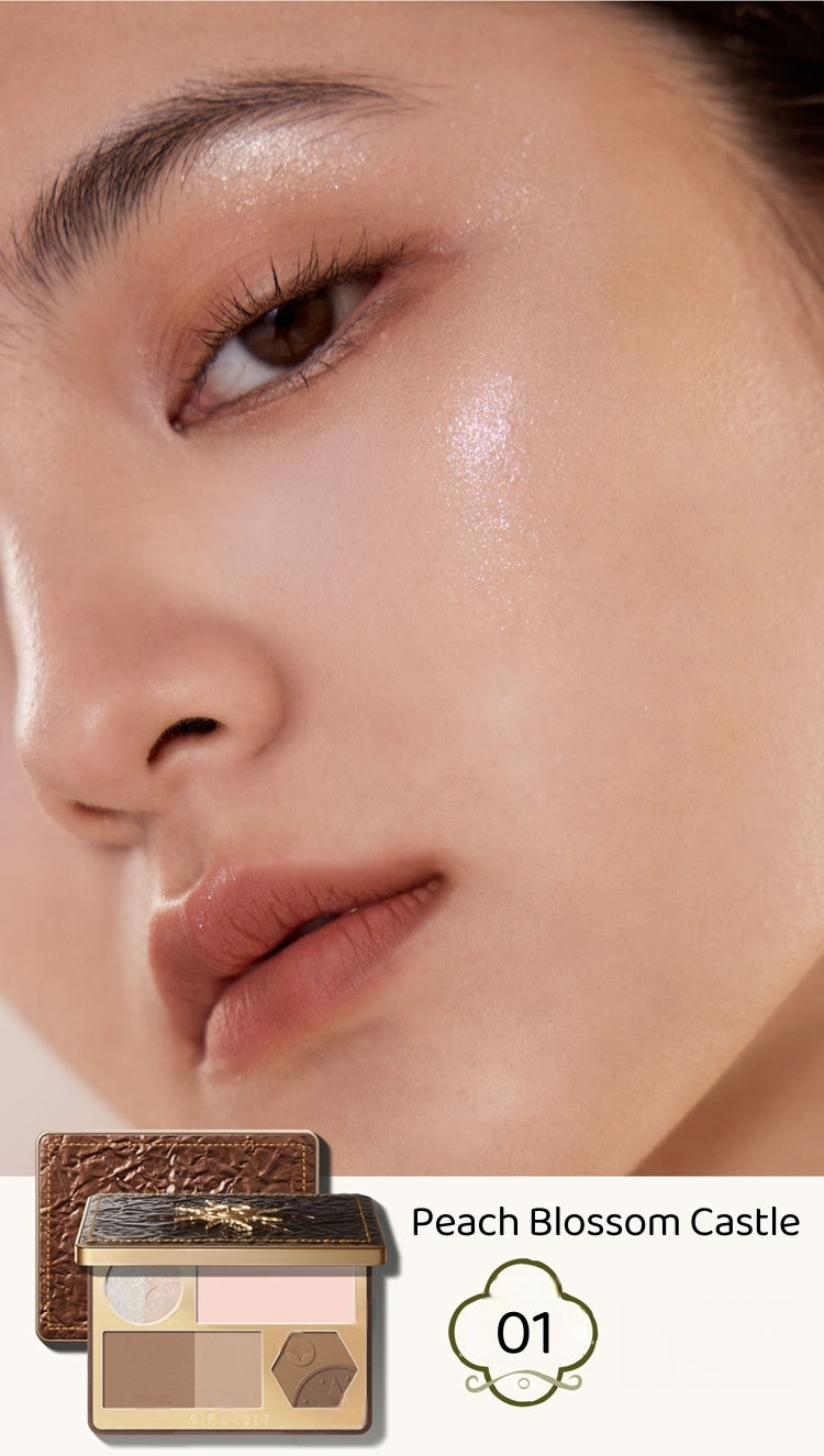 Girlcult Compendium of Materia Medica Collection Highlighter & Contour Makeup Palette T4482