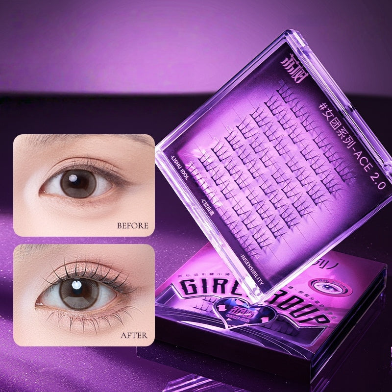 Lishu Girls Group 2.0 Natural False Eyelashes T4594