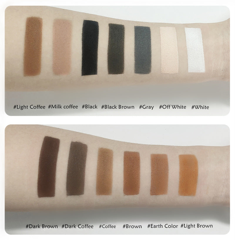 SUET NEI Black & White Series Monochrome Matte Eyeshadow T4091