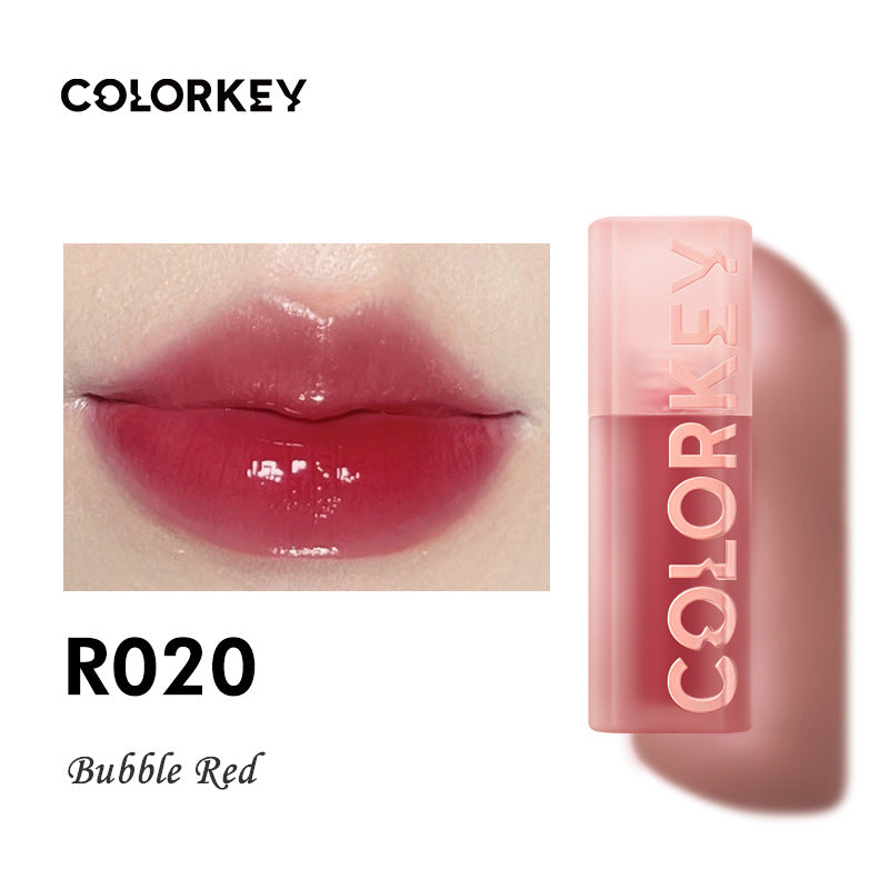 COLORKEY Water Bubble 89% Essence Mirror Lip Glaze T3283