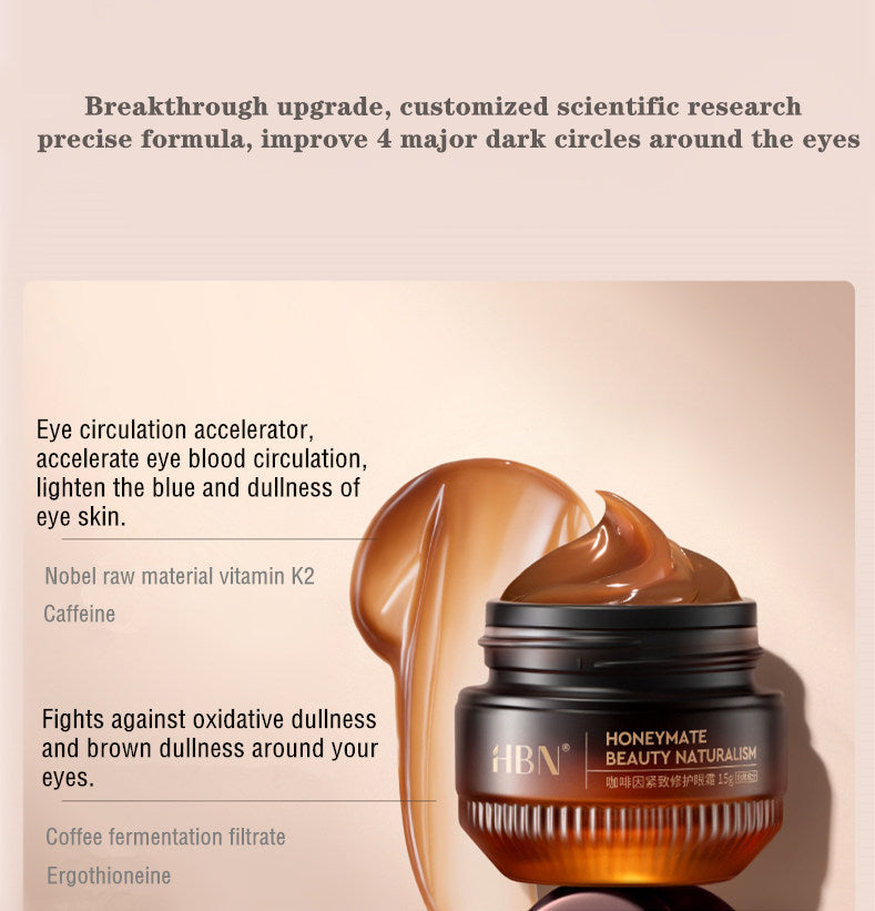 HBN Koffein Opstrammende Reparerende Anti-aging Øjencreme (3.0) T4373