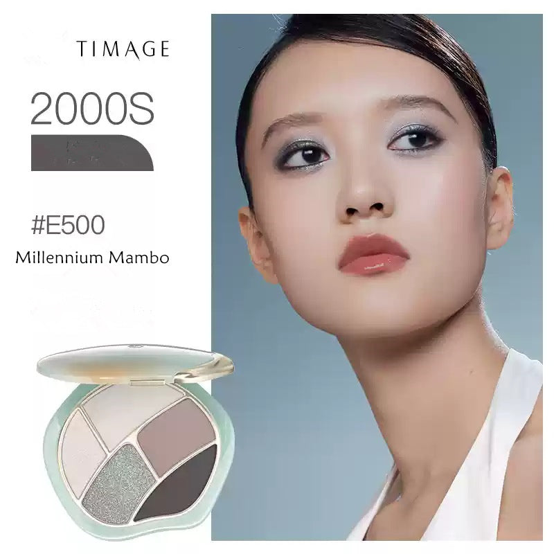 TIMAGE Wave Of Classic 5 Colors Eyeshadow Palette T4126