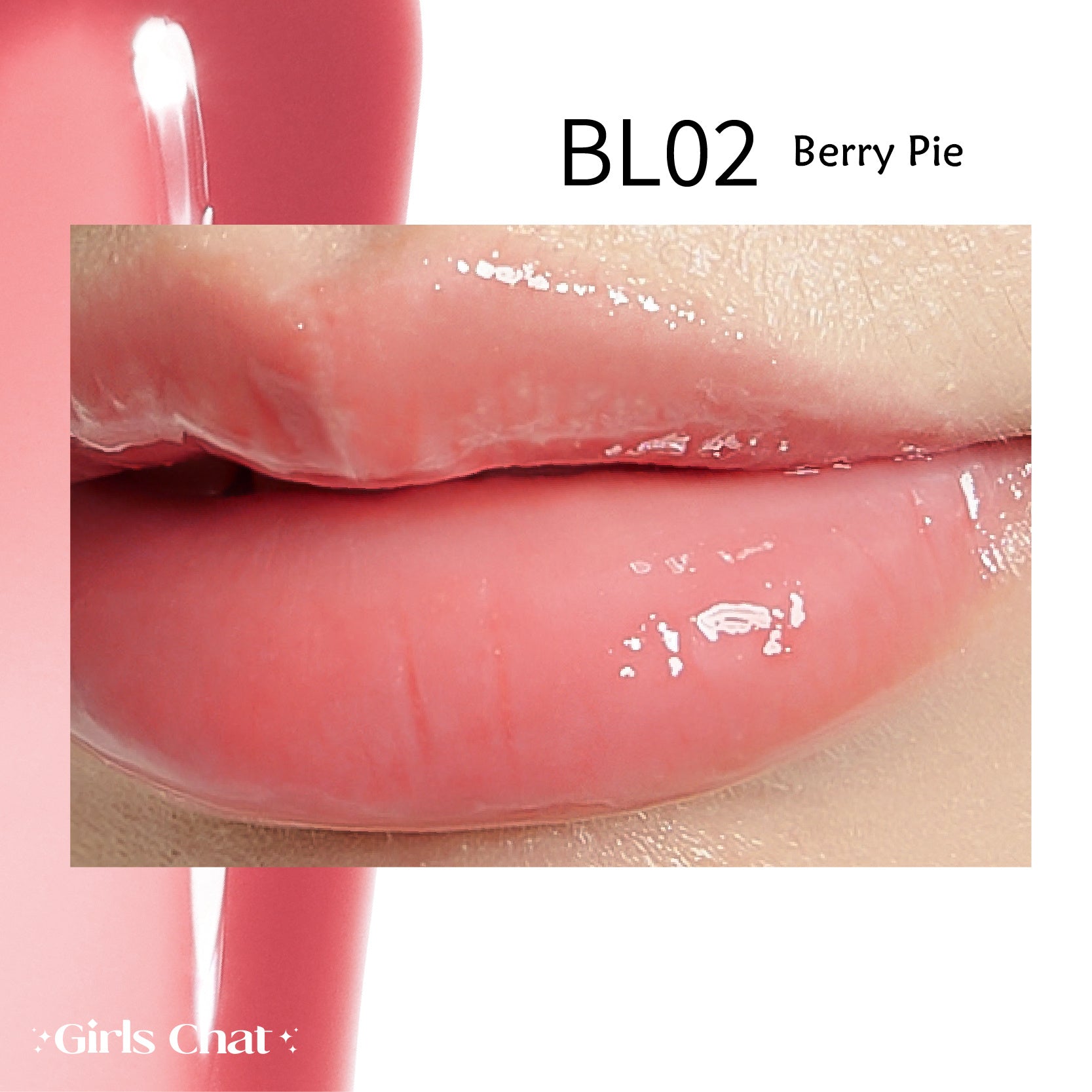 Girls Chat Romantic Rebel Collection Matte & Mirror Lip Glaze T4197