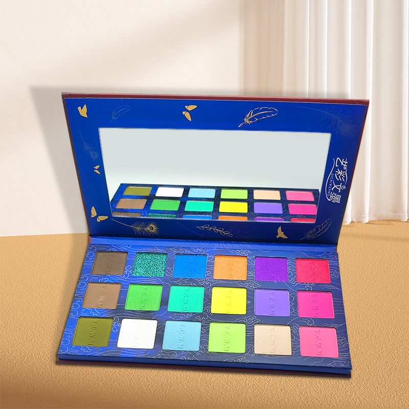 YiCaiWenMo Stage Makeup Peach Blossoms Eyeshadow Palette T5064