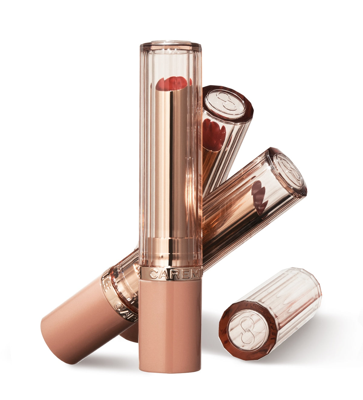 CAREMILLE Moisture Long-wear Sheer Glow Glossy Lipstick T5049