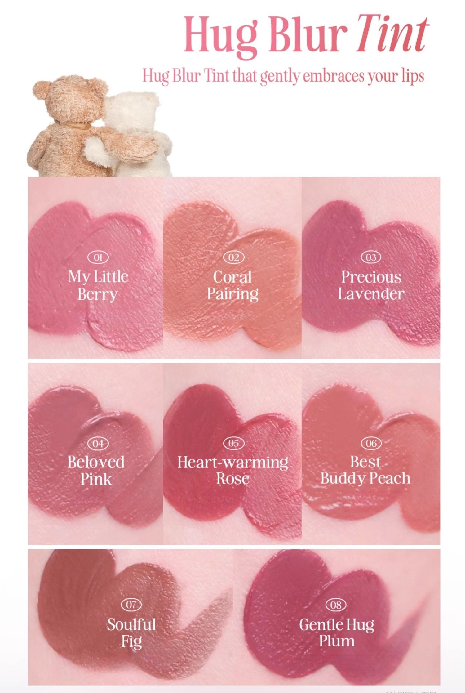 CLIO Hug Blur Matte Velvet Lip Tint T4768