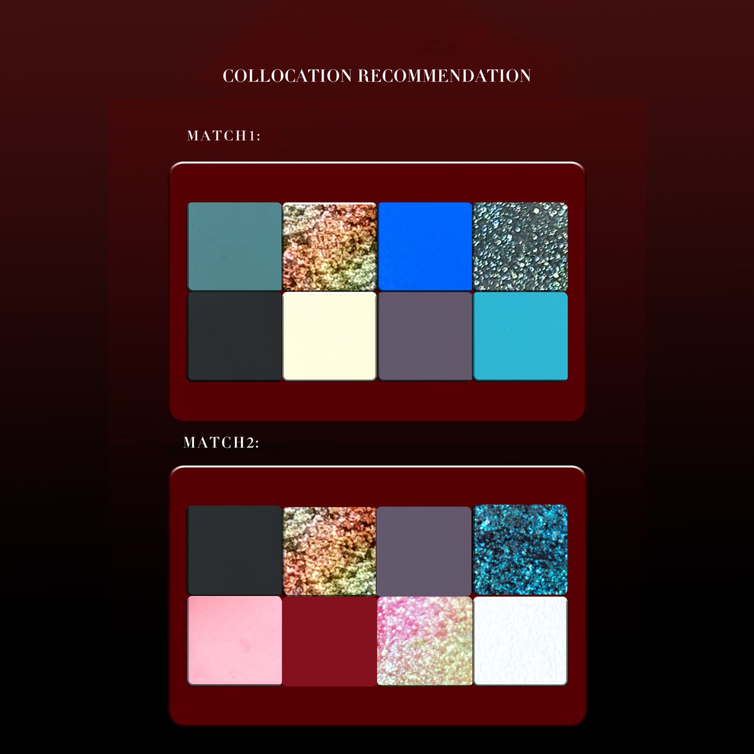 BREATHREAT Break Free Collection DIY Chameleon Eyeshadow Palette T4212