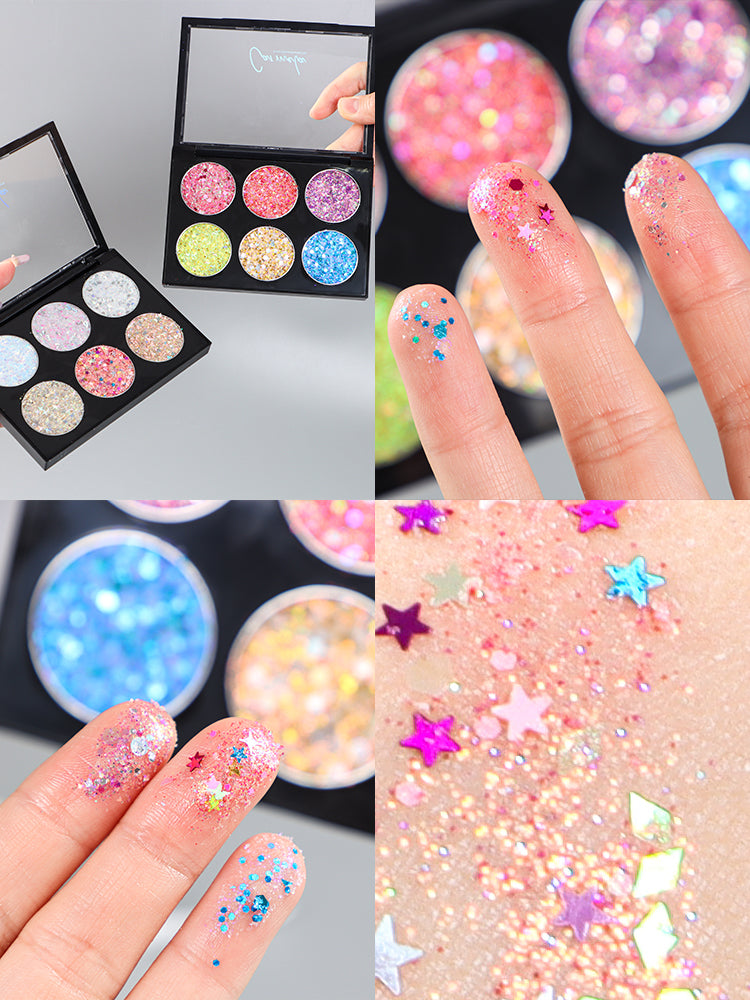 CARMELA Fantasy Sequin Eyeshadow Palette T4221