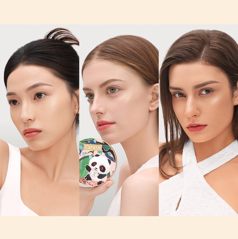 CATKIN Panda Paradise Concealer & Oil-control Air Cushion Foundation T5021