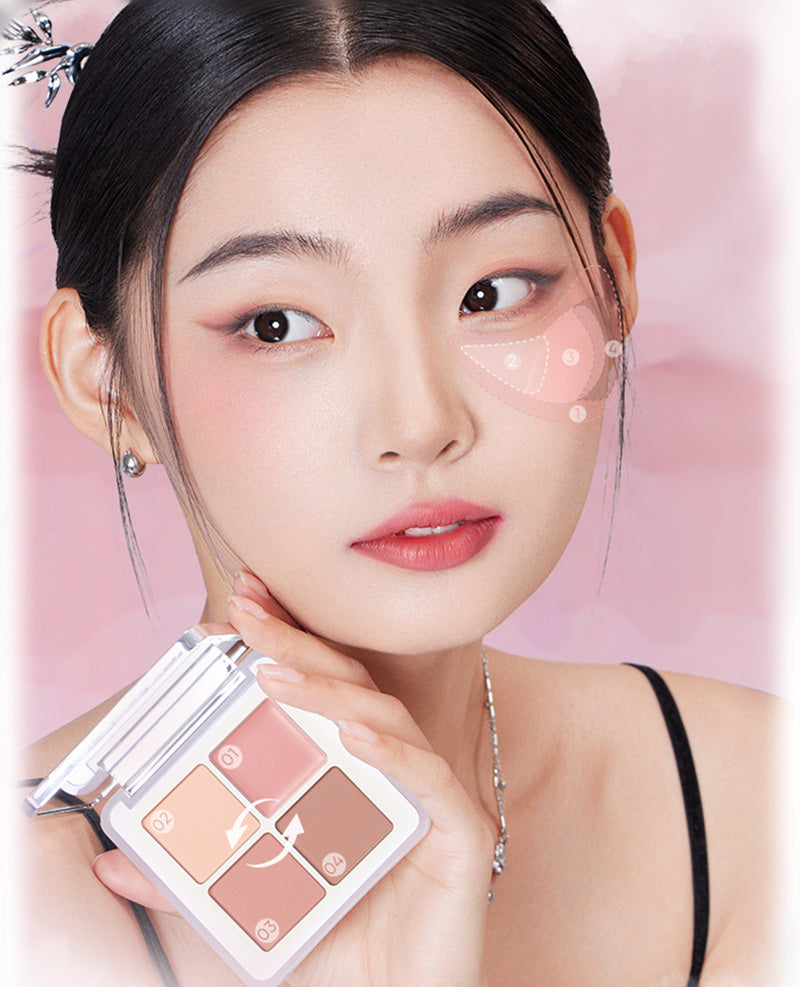 JUDYDOLL Tanabata Bamboo Series Matte Blusher Palette T3471
