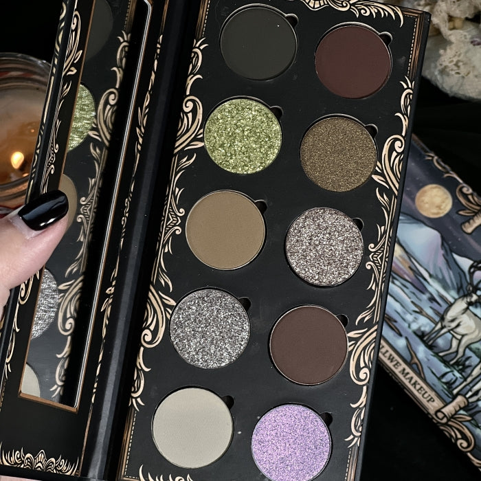 SHELLWE MAKEUP ELAINA 10 farver kameleon øjenskyggepalette T4036