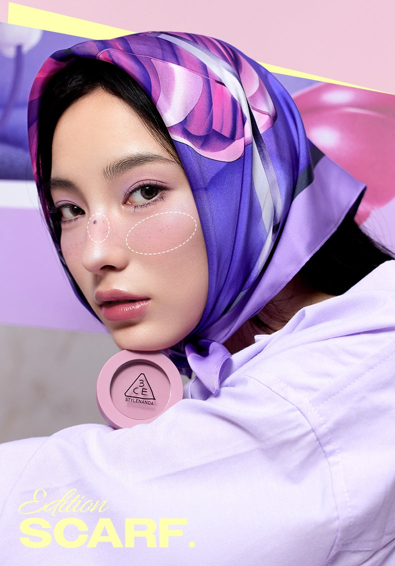 3CE X Ram Han Scarf Collection Eyeshadow & Blusher & Lipstick T5294