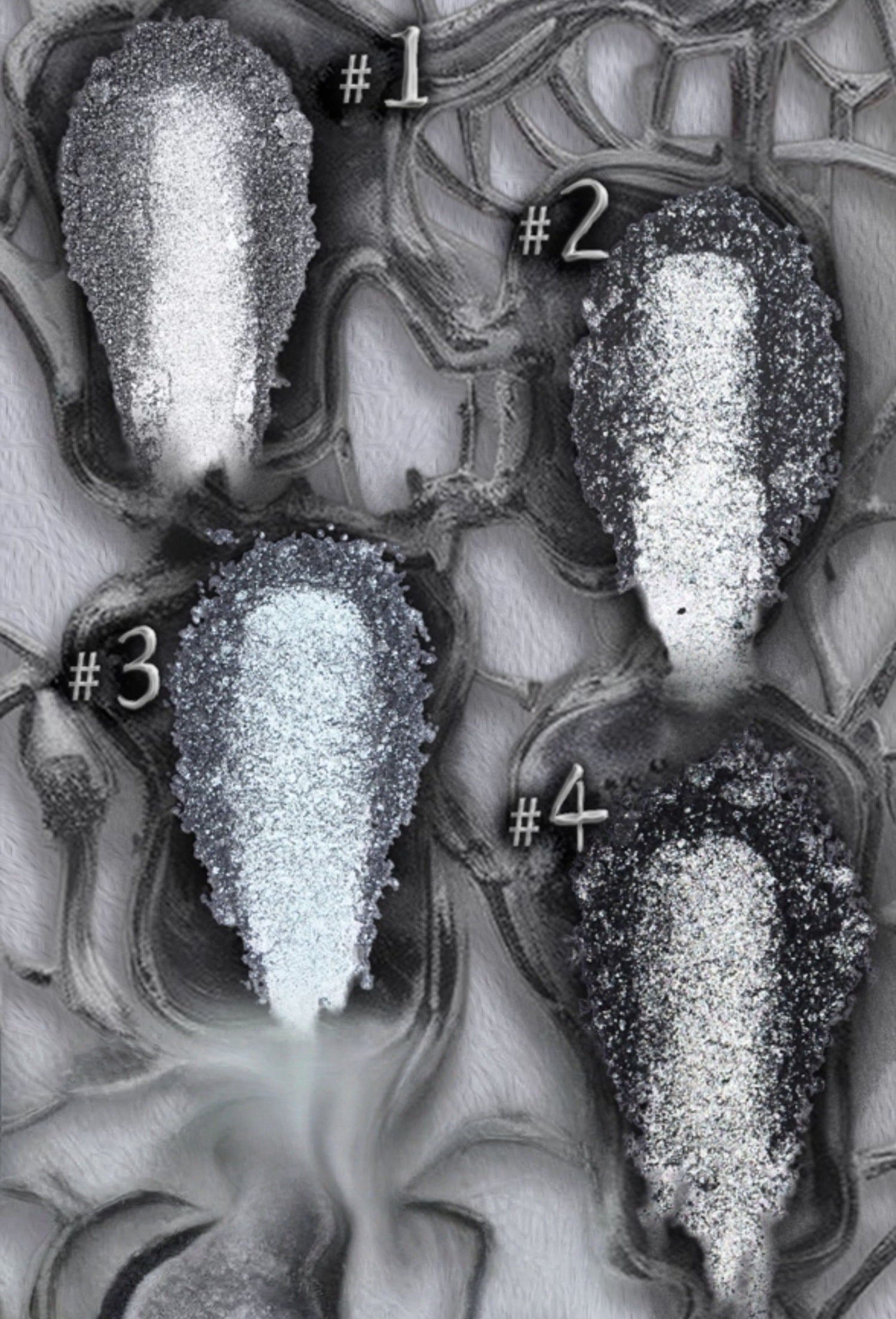 EXILEJOY Color Difference Collection Silver Eyeshadow Palette T5216