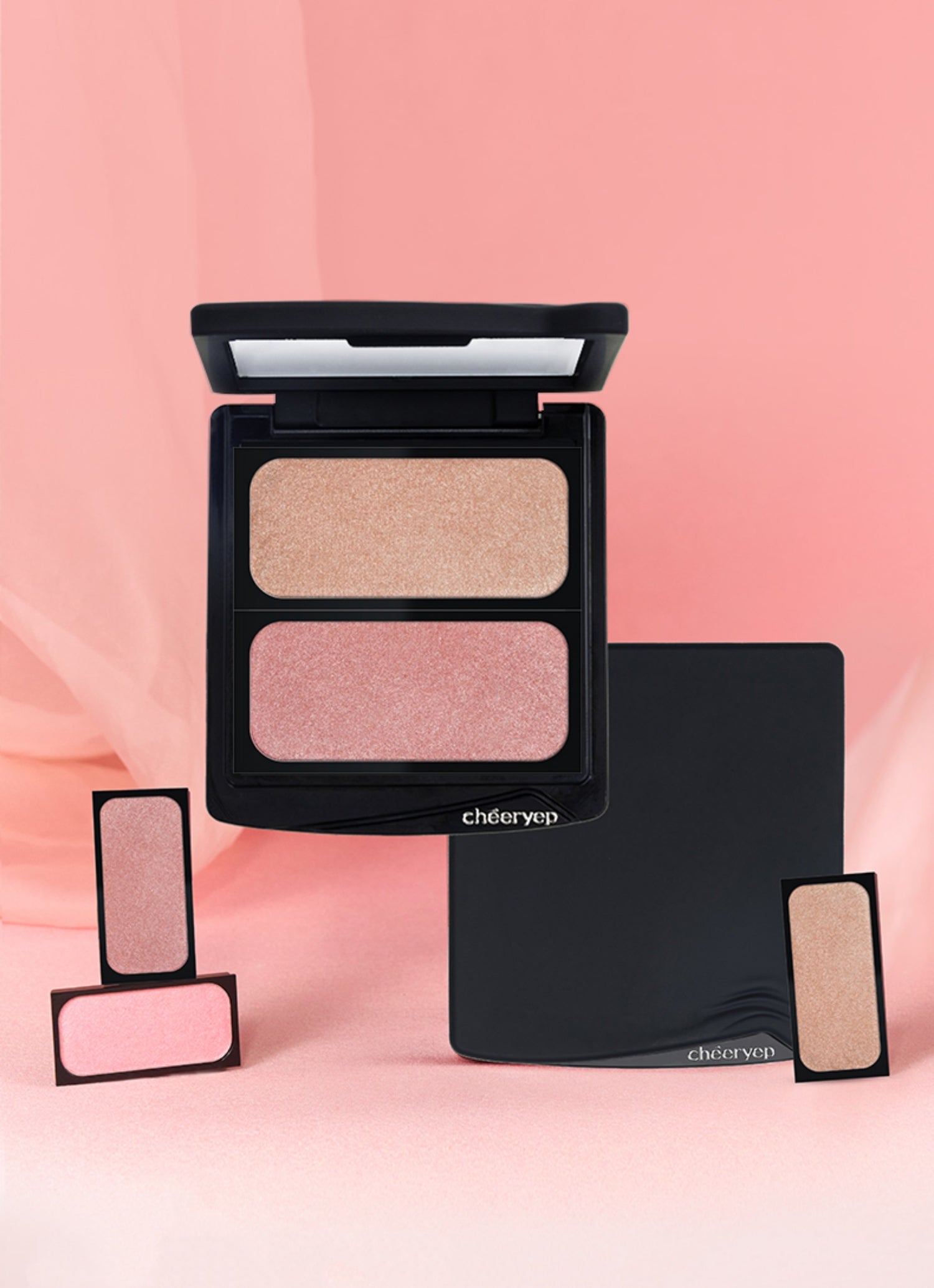 QianYan Long-wear Baking Powder Makeup Blusher T4888