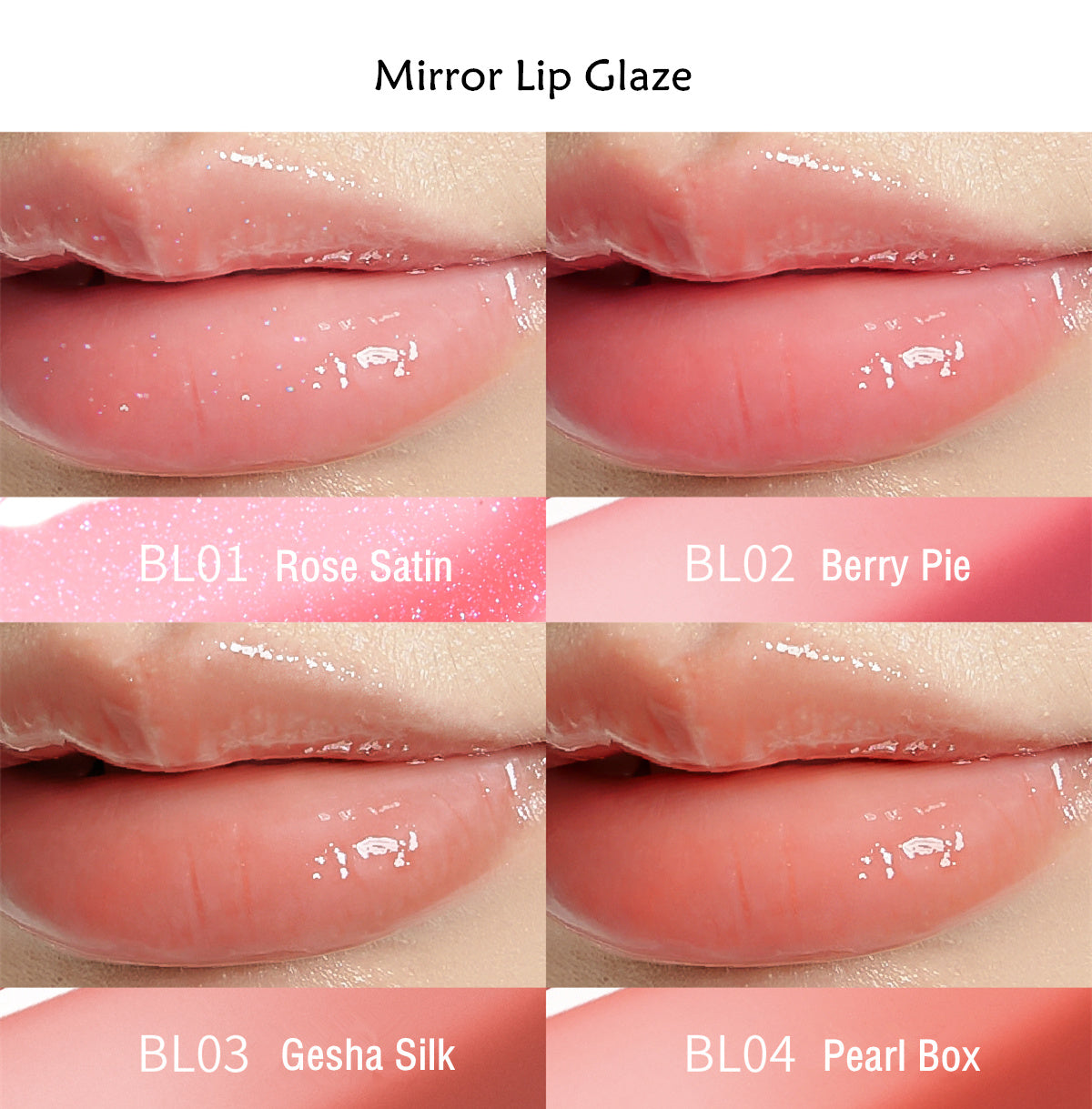 Girls Chat Romantic Rebel Collection Matte & Mirror Lip Glaze T4197