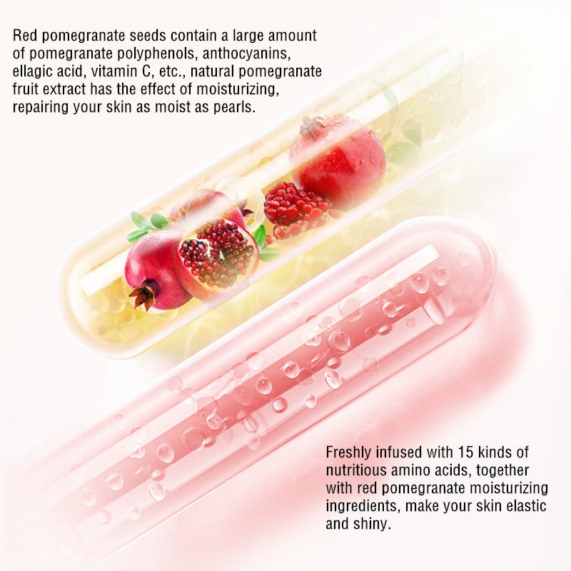 UNIFON Misty Rain Pomegranate Moist Facial Mask 20pcs Set (2.0) T3321