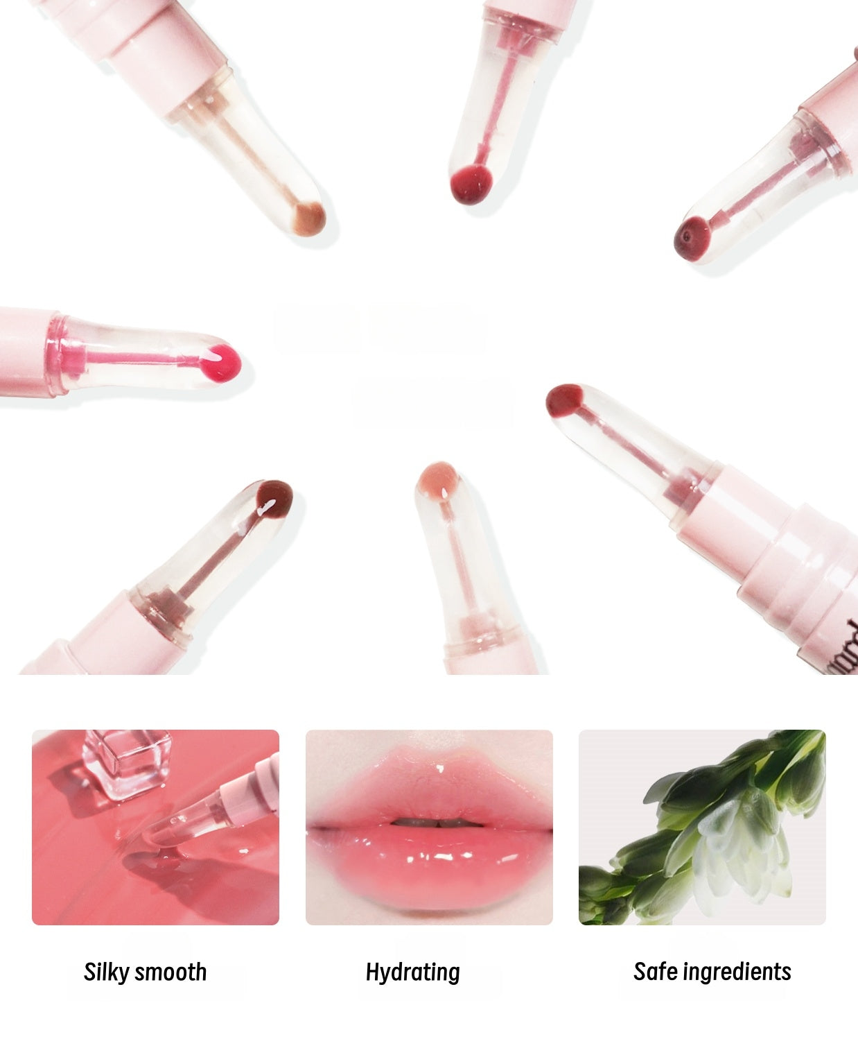 HAGGARD Emo Monster Collection Essence Mirror Lip Gloss T5047