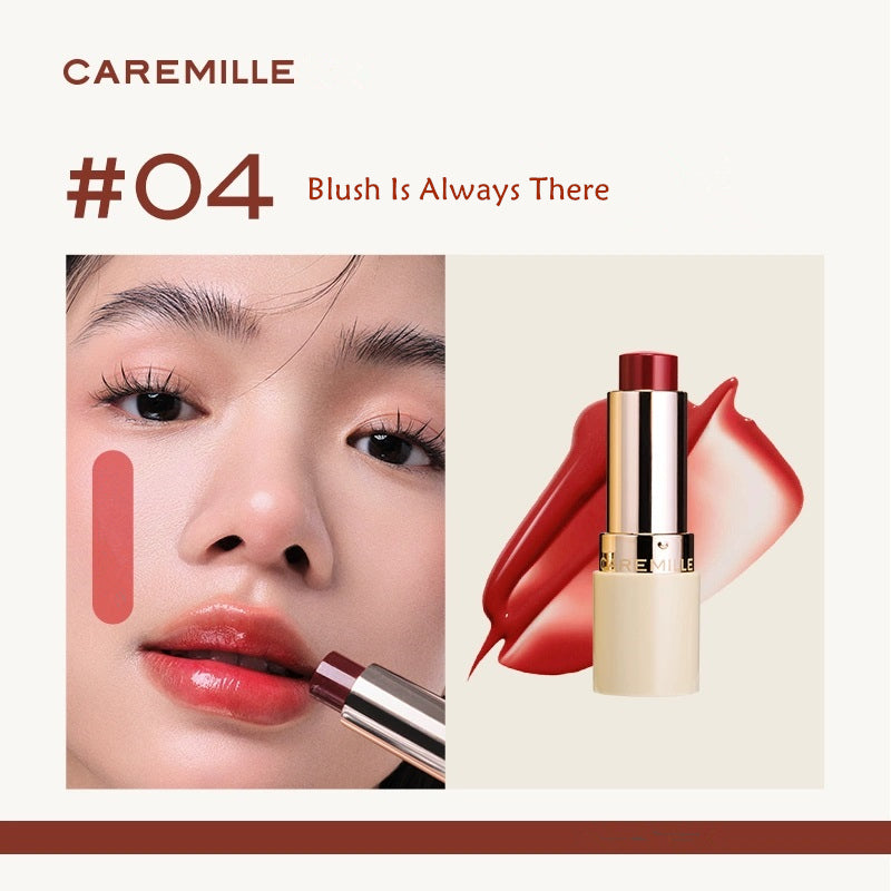 CAREMILLE Multi-Use Makeup Cream Stick for Blusher & Lipstick T4111