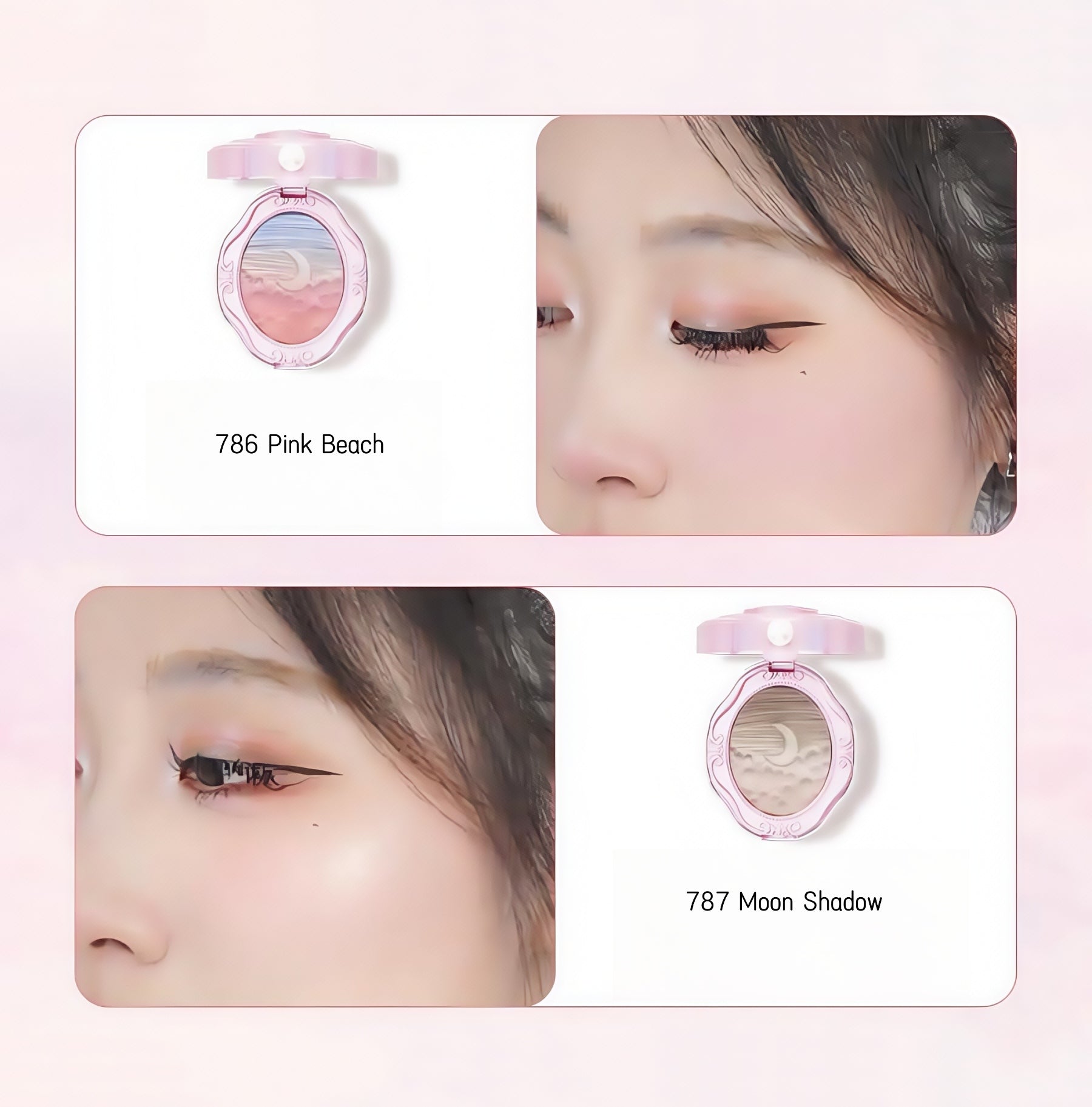 COLORROSE Oil Painting Series Relief Gradient Blusher & Highlightr & Contour T3668