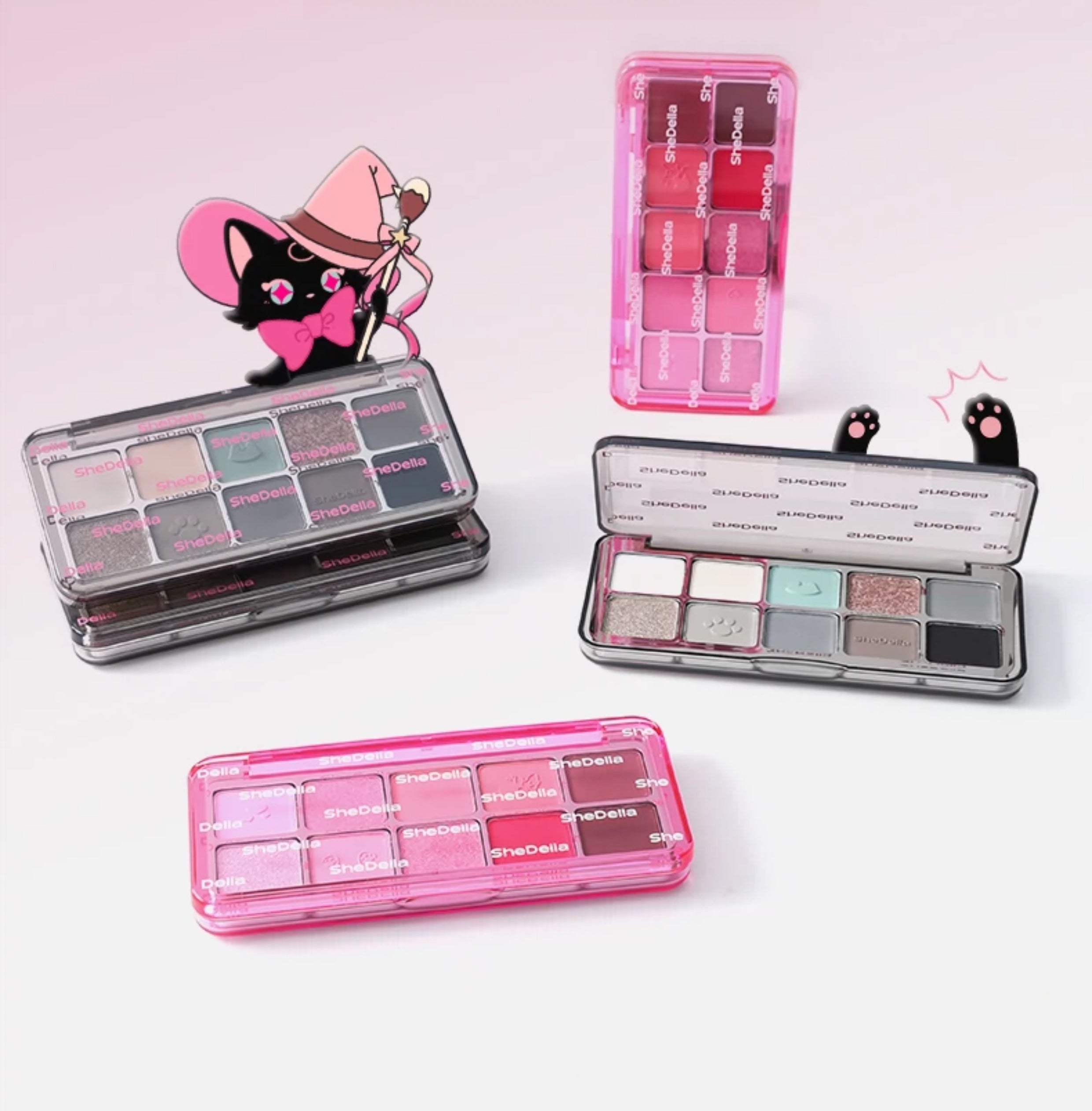 SheDella Cat Collection 10-color Eyeshadow Palette T4442