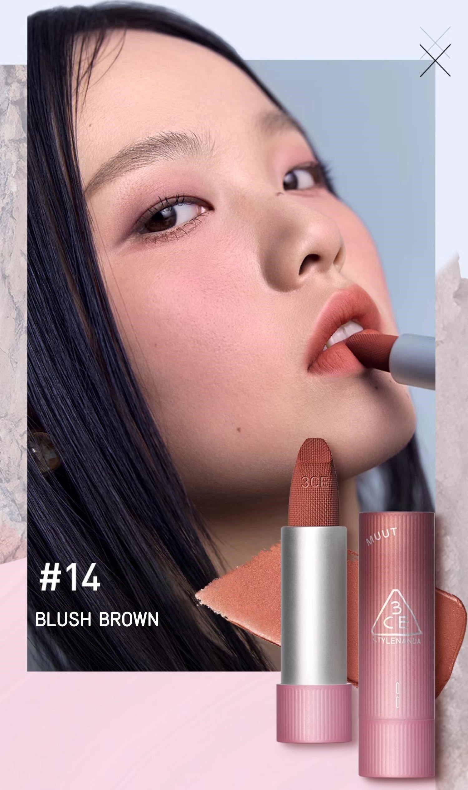 3CE X MUUT Beauty Meets Fashion Matte Velvet Lipstick T4760