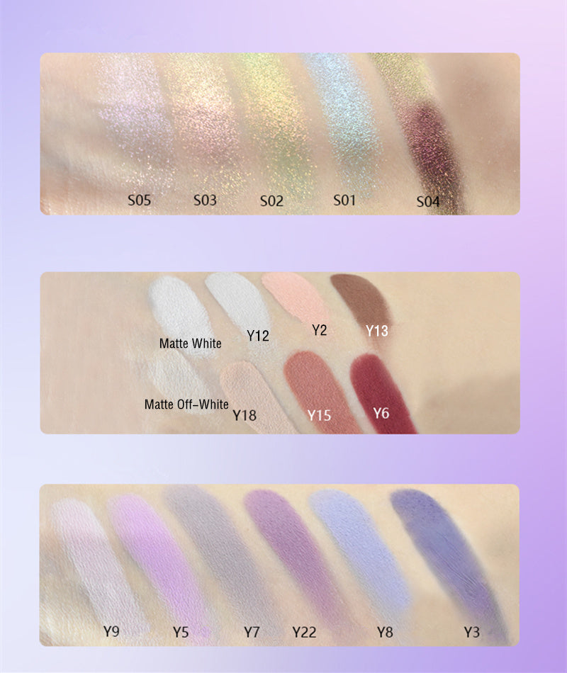 SUET NEI DIY Makeup Palette for Eyeshadow & Blusher & Highlighter T4161