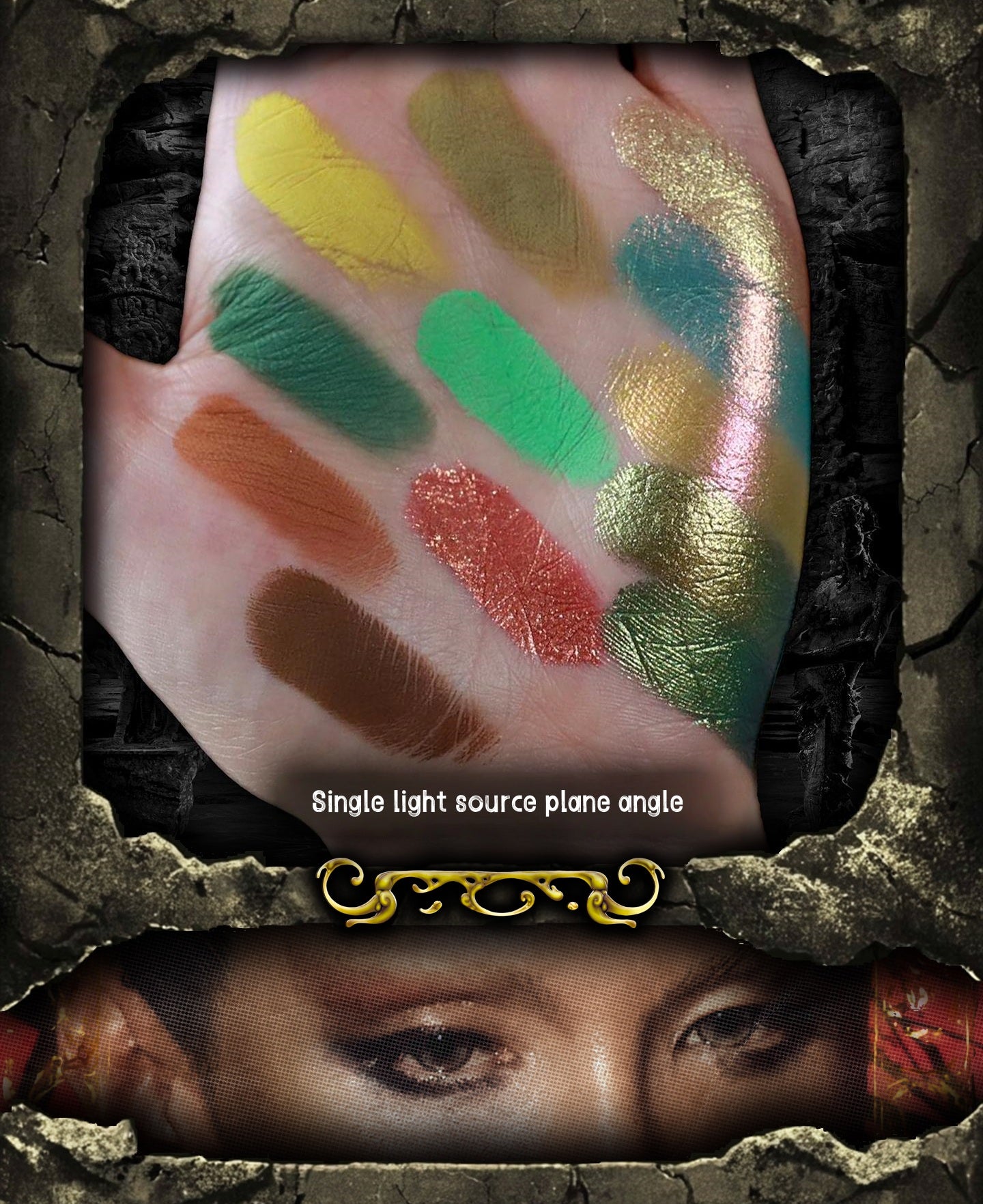 SUGAROCK Mystic Mask 12 Color Eyeshadow Palette T4978