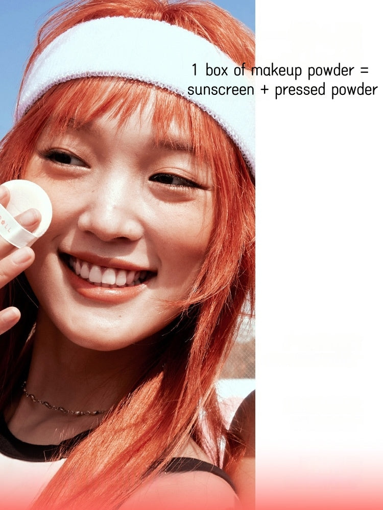 JUDYDOLL Sunscreen Long-wear Matte Pressed Powder SPF47 PA+++ T4532