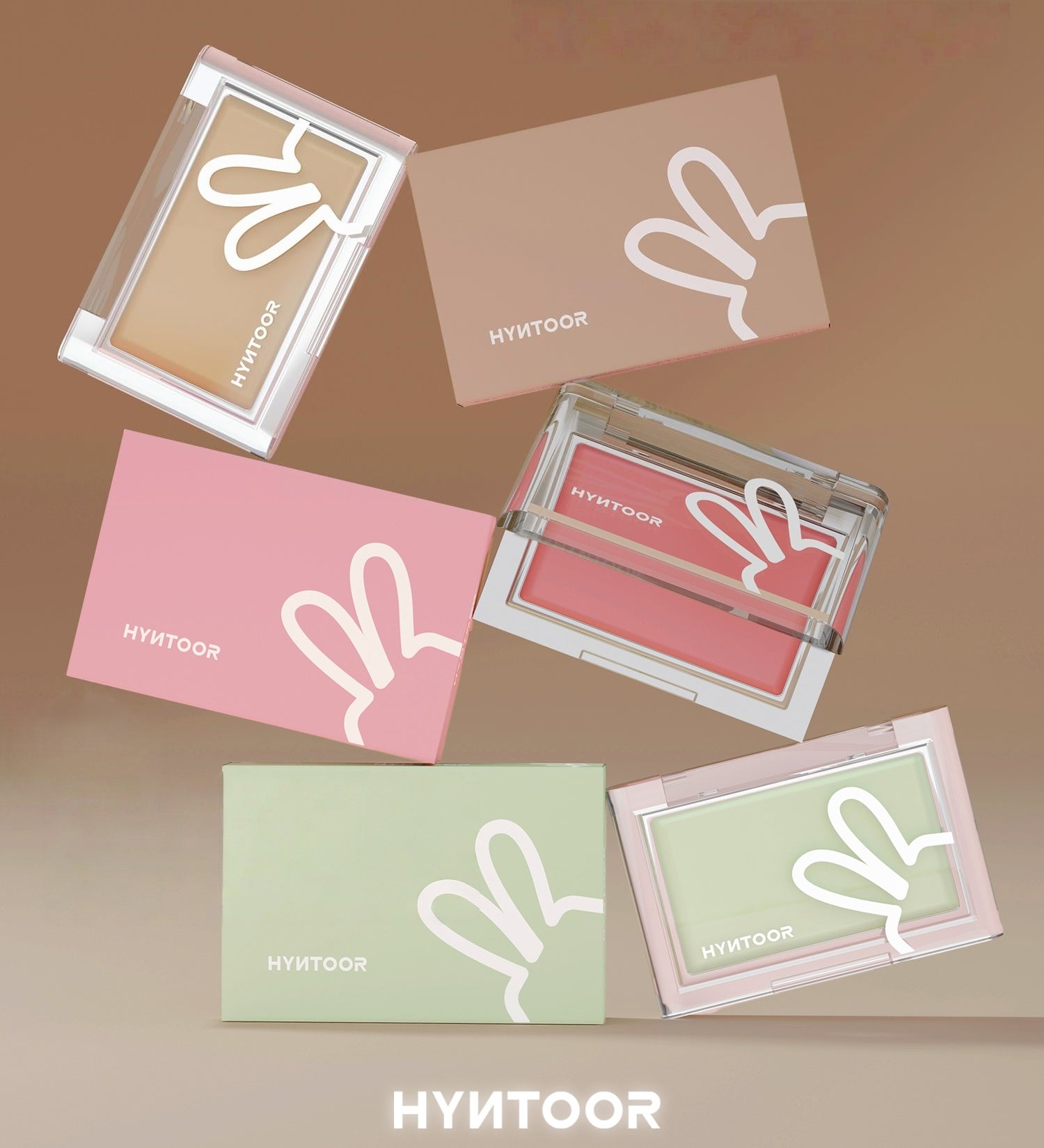 HYNTOOR Base Makeup Moisturizing Blusher Cream T5186