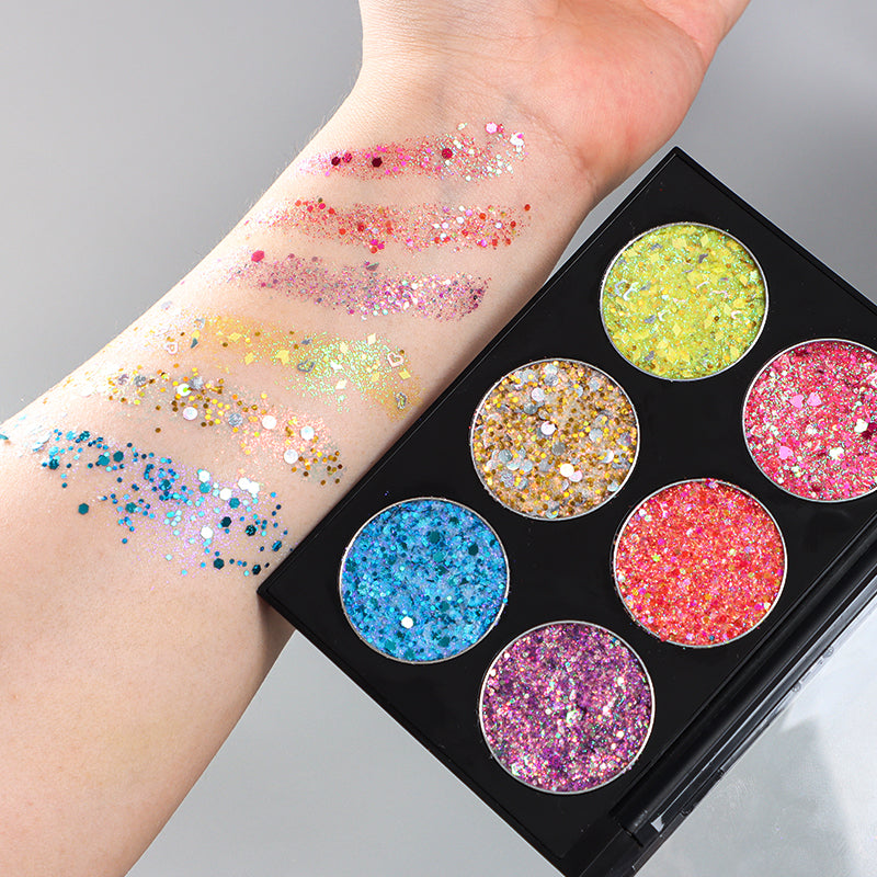 CARMELA Fantasy Sequin Eyeshadow Palette T4221