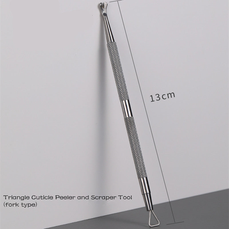 KaSi Special Steel Cuticle Pusher Dead Skin Remover T3299