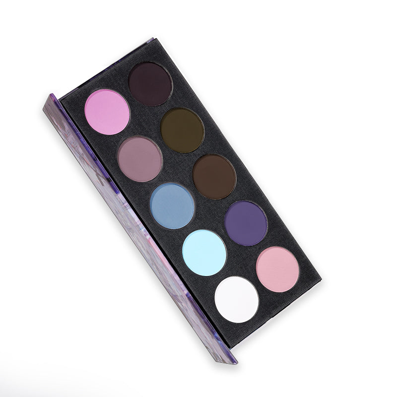 CHOIZ BEAUTY Cold Butterfly 10-Color Matte Eyeshadow Palette T4285