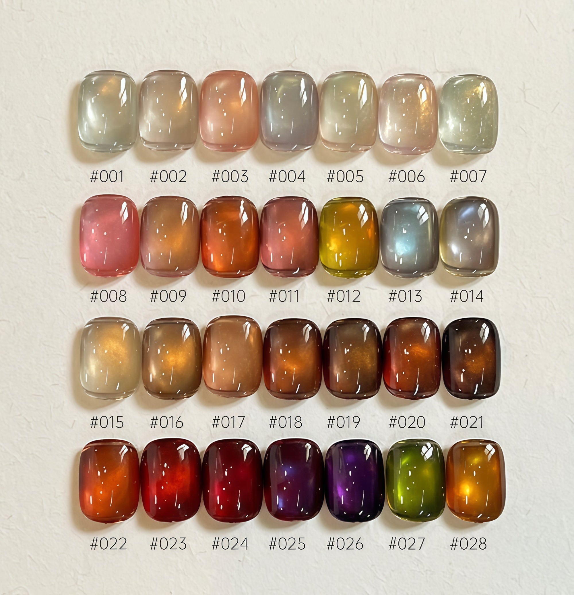 KellyKessa 15ml Glass Bead Collection Cat Eye Gel Polish T5620