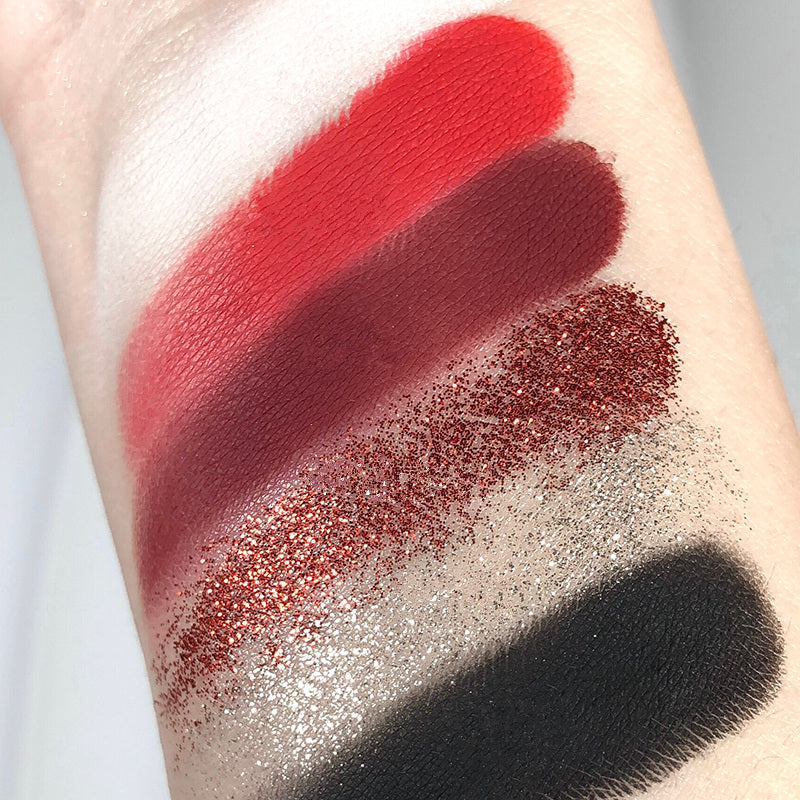 SUET NEI Gothic Style 6 Colors Eyeshadow Palette T4082