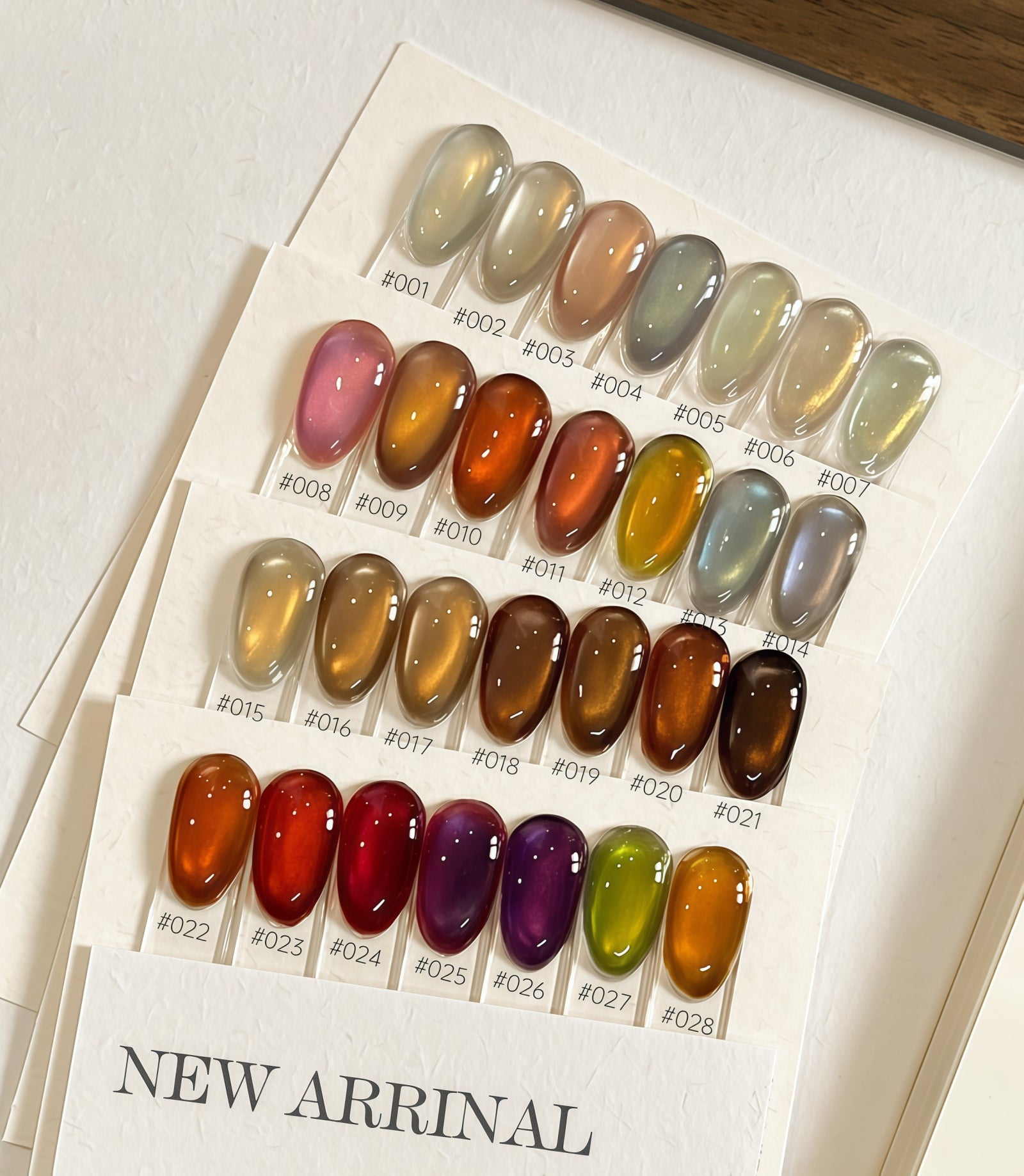 KellyKessa 15ml Glass Bead Collection Cat Eye Gel Polish T5620