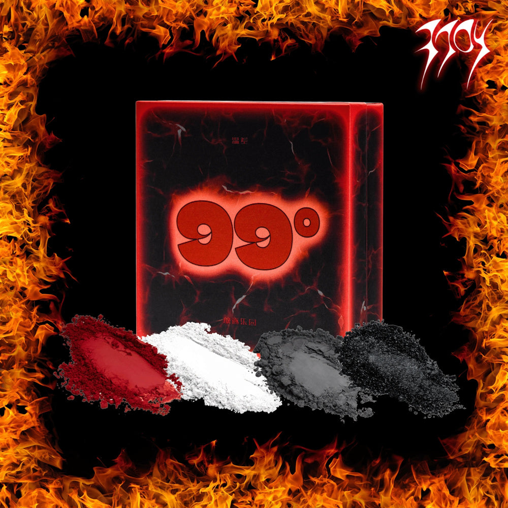 EXILEJOY Temperature Difference 99℃ 4-color Eyeshadow Palette T4028