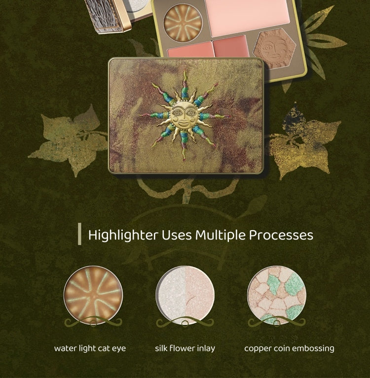 Girlcult Compendium of Materia Medica Collection Highlighter & Contour Makeup Palette T4482