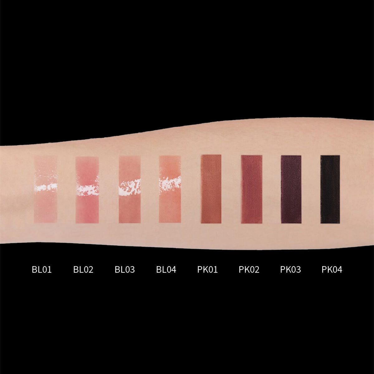 Girls Chat Romantic Rebel Collection 4 Pcs Lip Glaze Set T4198