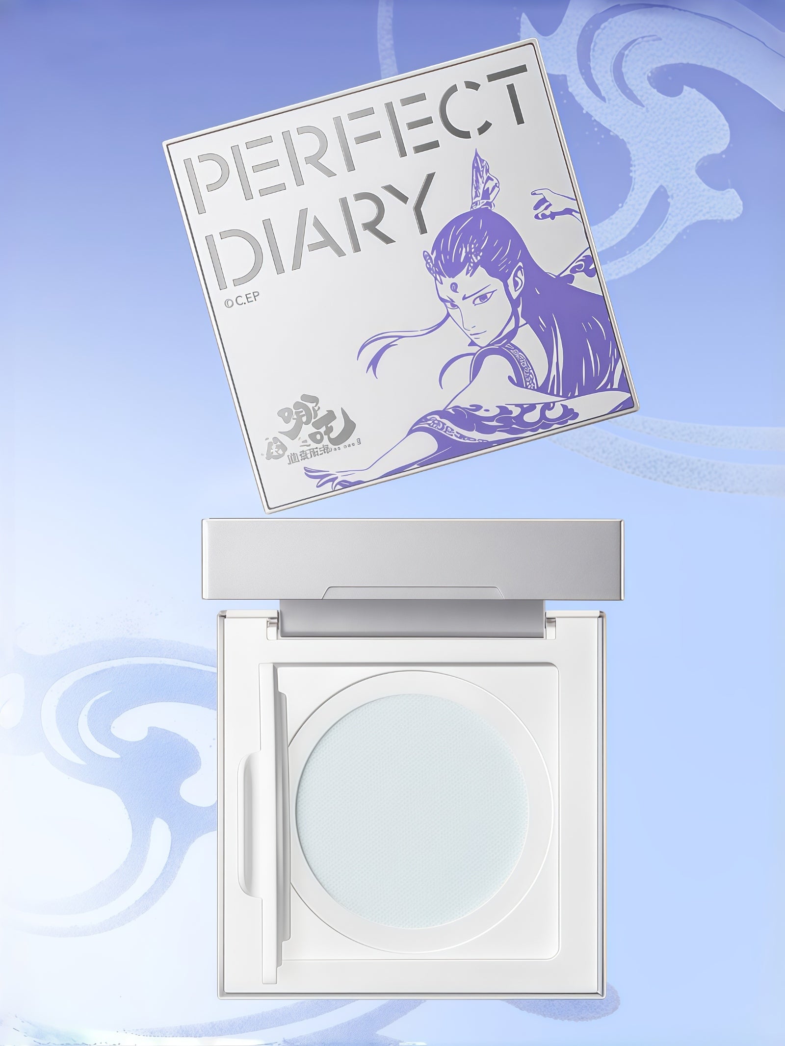 PERFECT DIARY X Nezha Oil-control Essence Pressed Powder T5257