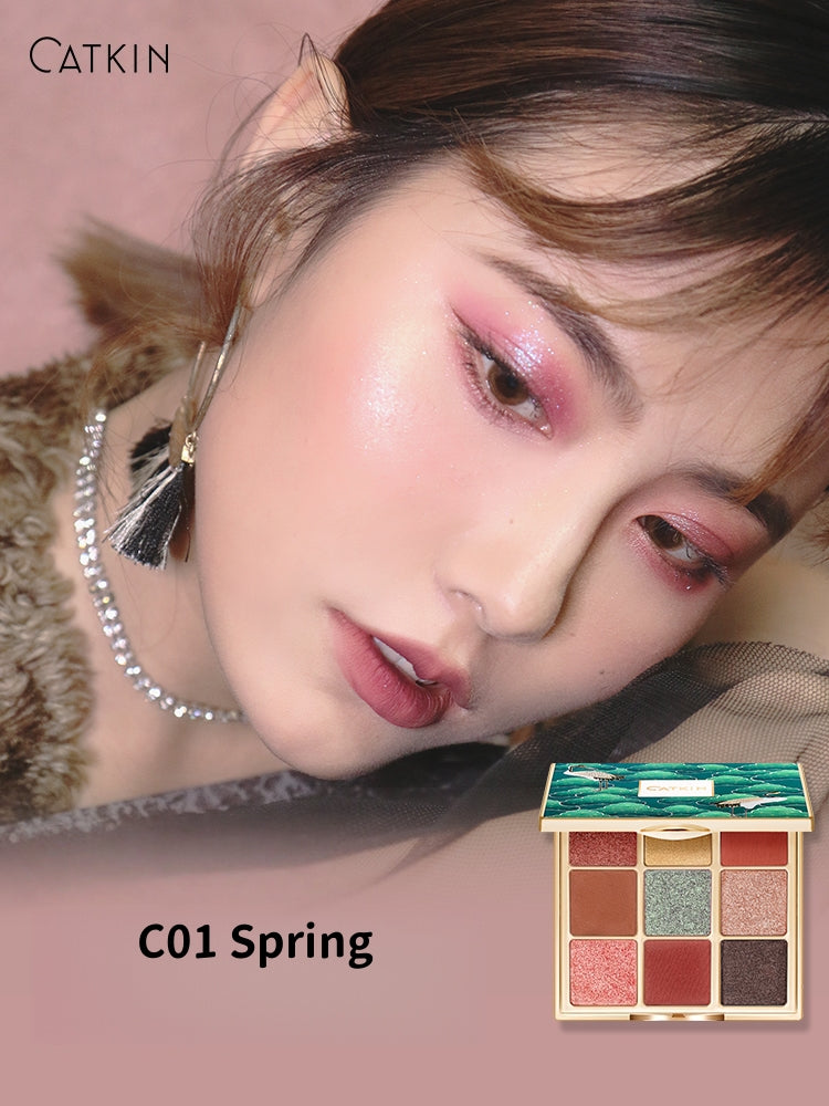 CATKIN Summer Palace Collection 9-color Eyeshadow Palette T5019