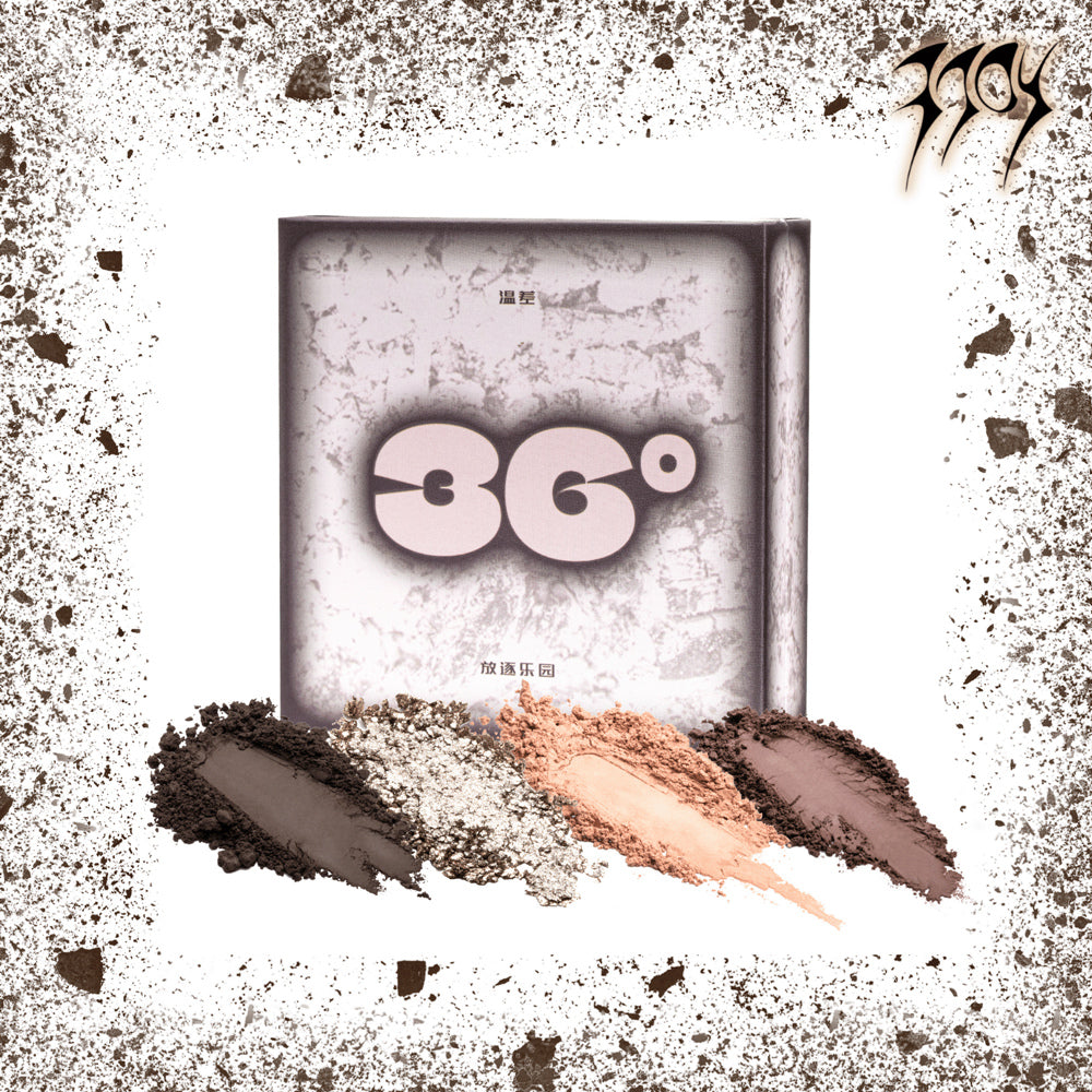 EXILEJOY Temperature Difference 36℃ 4-color Eyeshadow Palette T4029